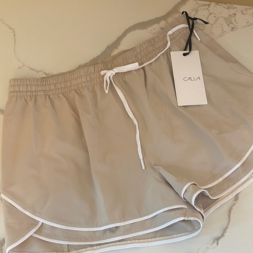Women's CALIA Tan Athletic Short